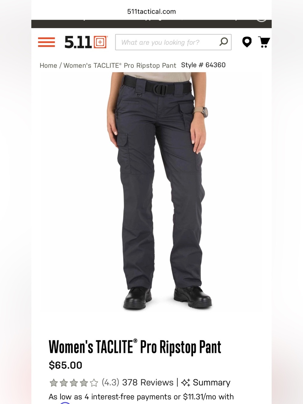 511 Women’s Taclite Pro Pant